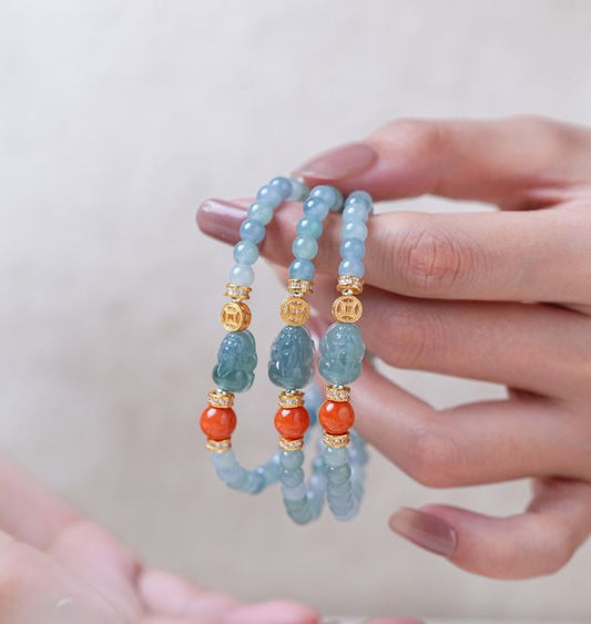 Elegant Amazonite Bracelet – Stylish Gemstone Healing Jewelry